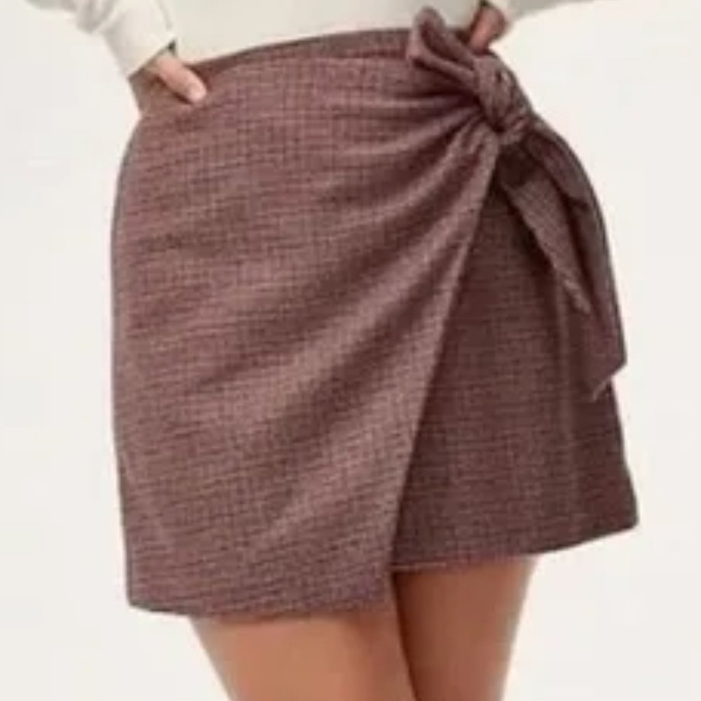 Aritzia Wilfred Dorine wool mini skirt, size 2, New without tag